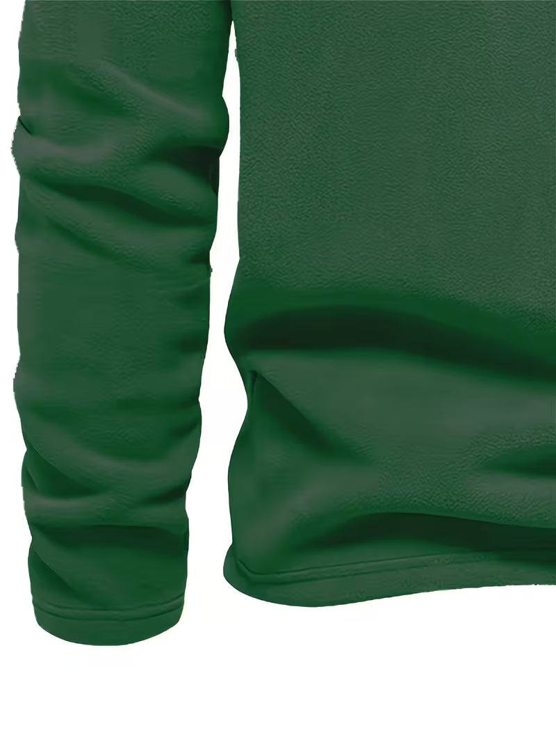Matteo - Moderne Fleece Rits Trui