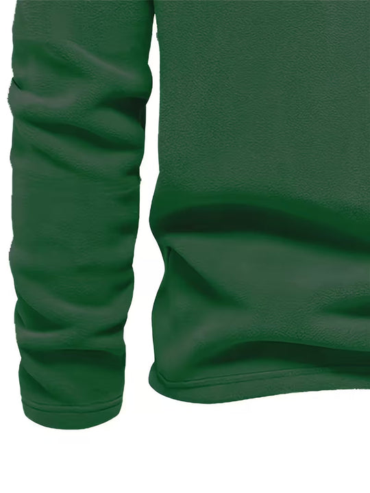 Matteo - Moderne Fleece Rits Trui