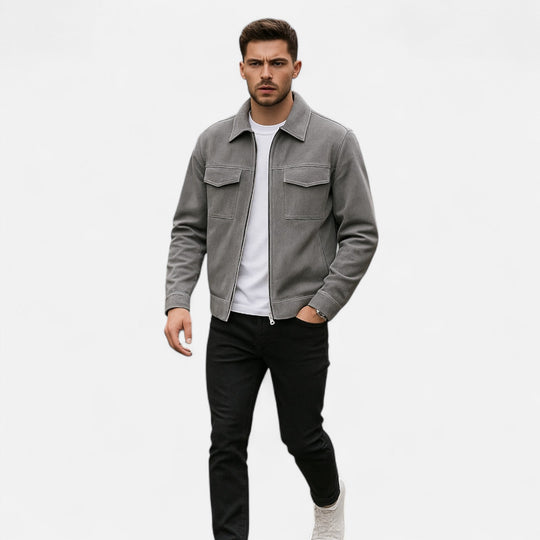 Francesco | Moderne Lichte Utility Jas