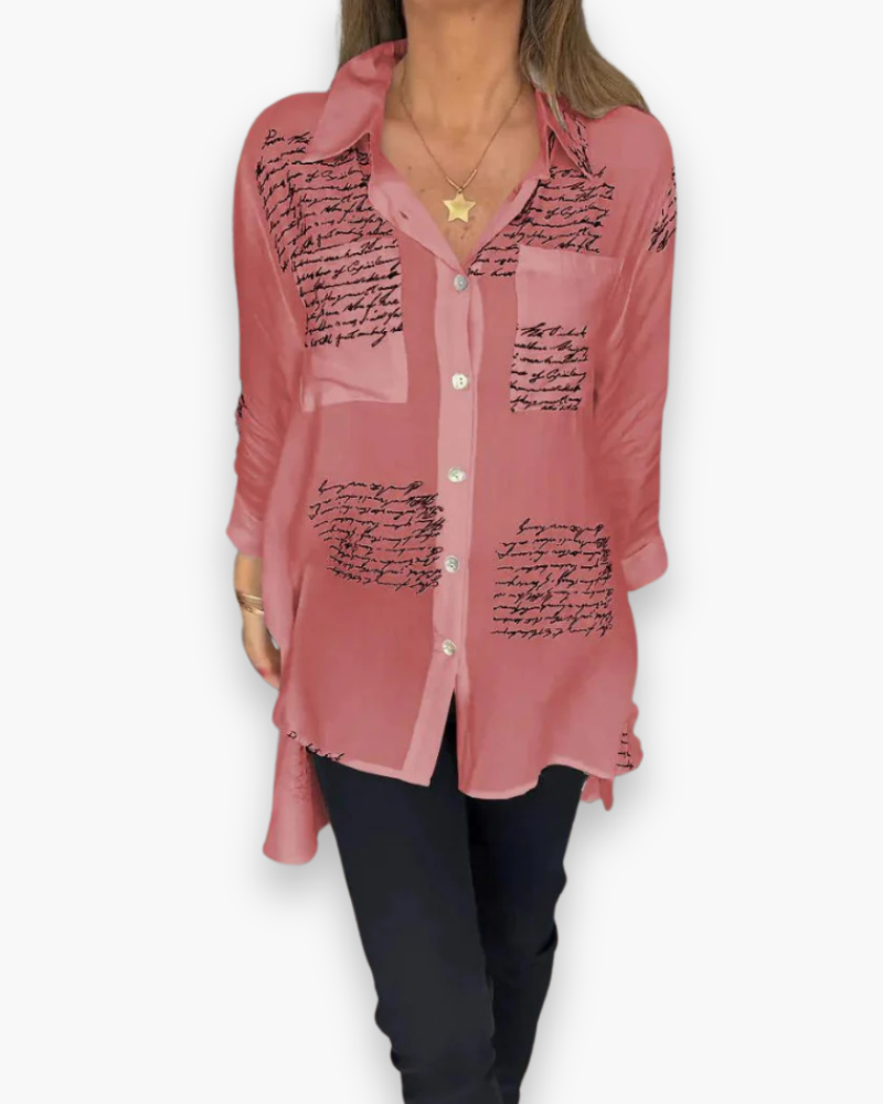 Elegante blouse voor dames | Comfortabel voor zomerse gelegenheden