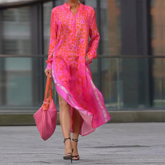 Blousejurk Dames Luchtig Met Print - Lisa