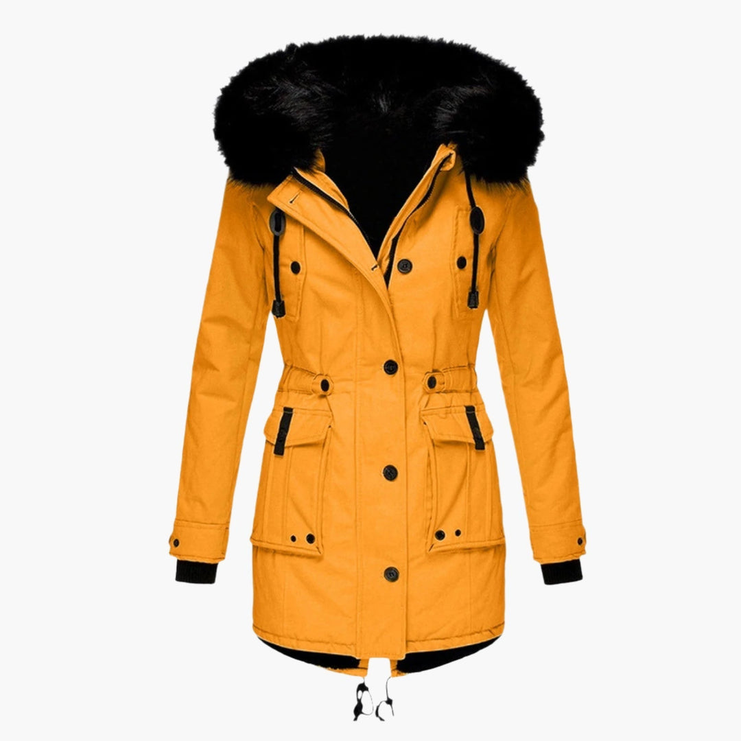 Patricia - Elegante Lange Gewatteerde Parka
