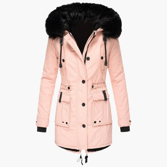 Patricia - Elegante Lange Gewatteerde Parka
