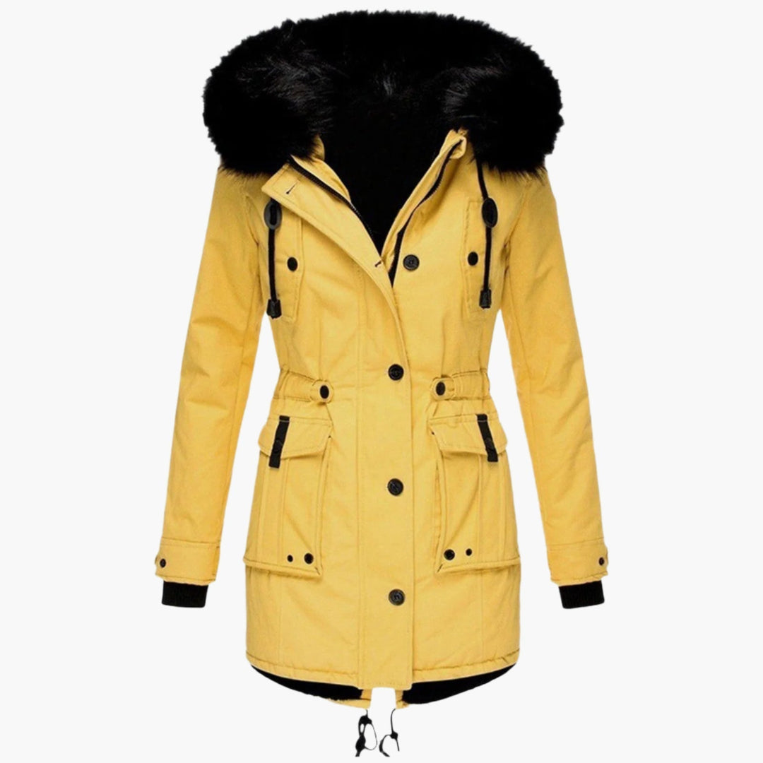 Patricia - Elegante Lange Gewatteerde Parka