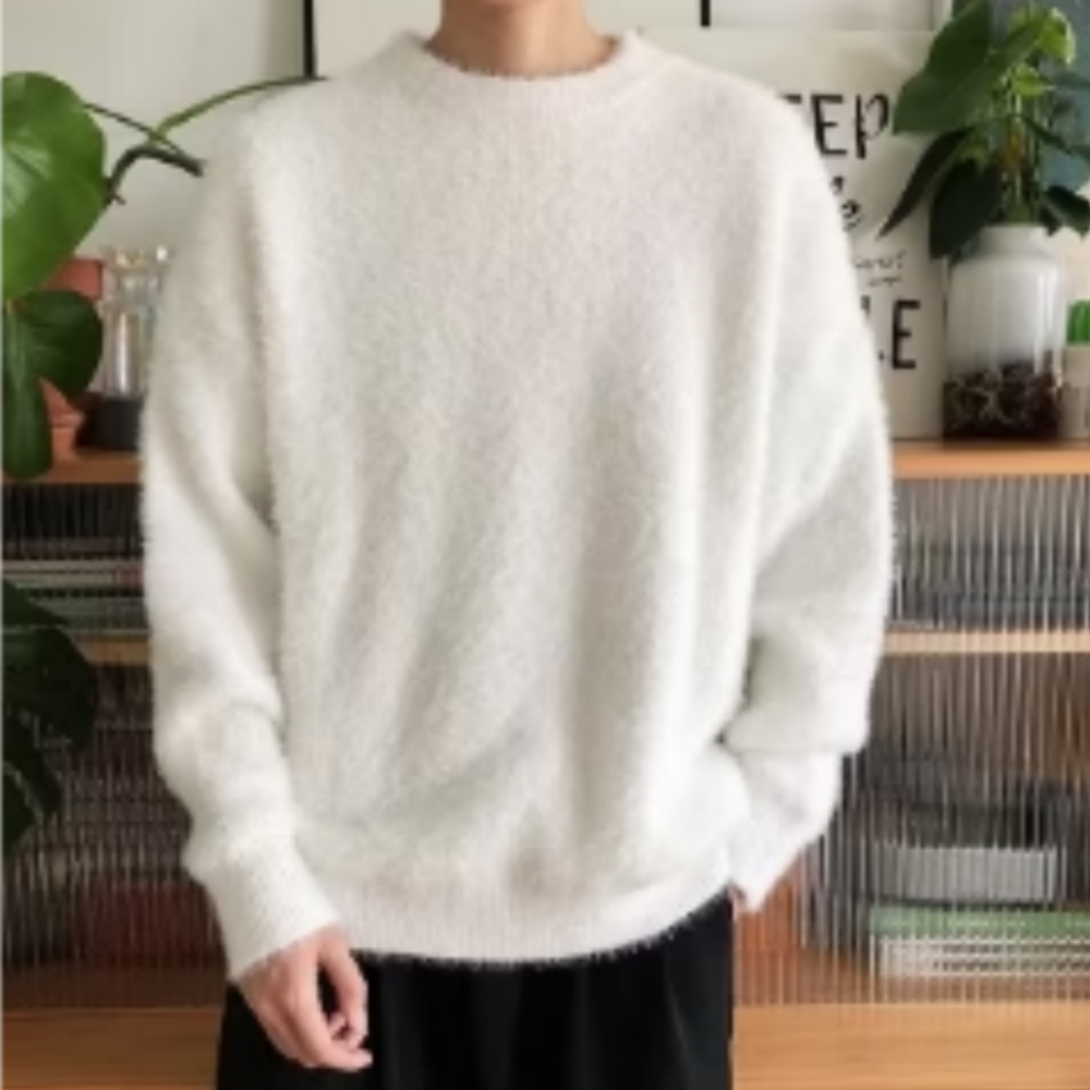 Heren Zachte Trui Warm Comfortabel