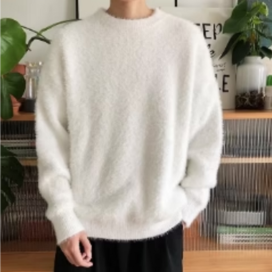 Heren Zachte Trui Warm Comfortabel