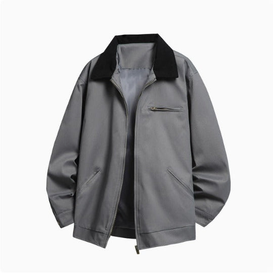 Antonio | Klassieke Katoenen Harrington Jas