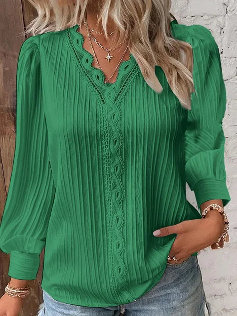Liora - Comfortabele Blouse Met Stijlvolle Details