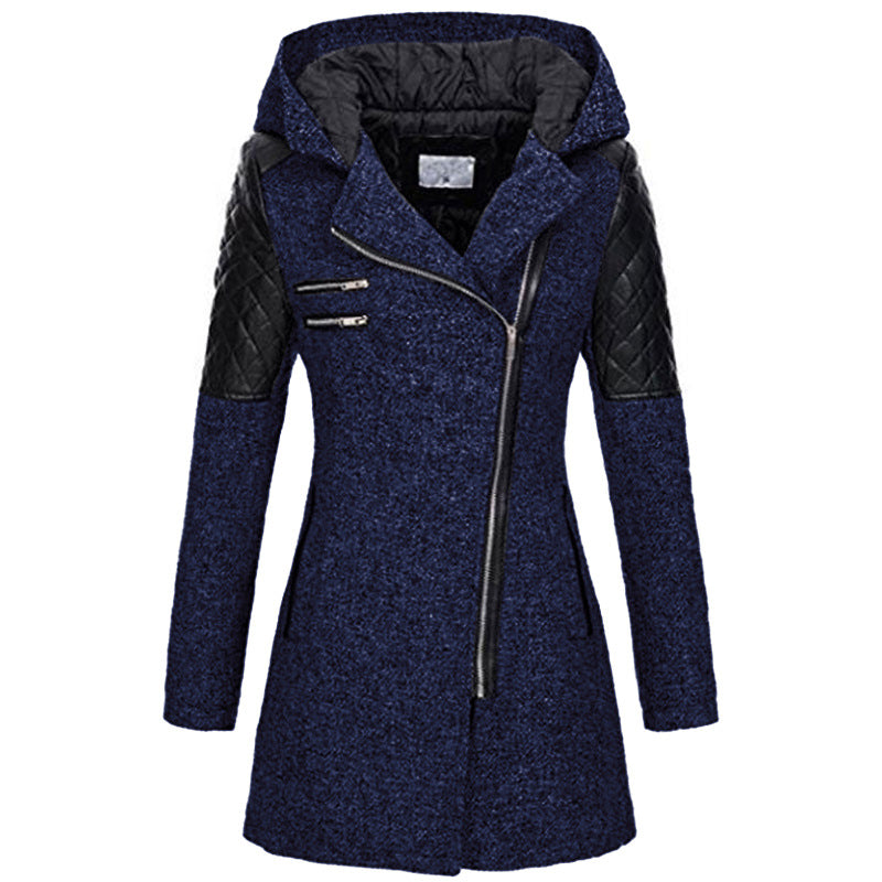 Wendy - Stijlvolle Getailleerde Capuchon Winterjas