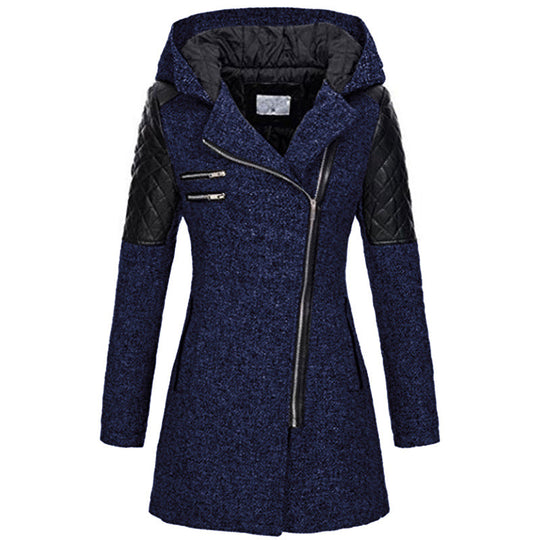 Wendy - Stijlvolle Getailleerde Capuchon Winterjas