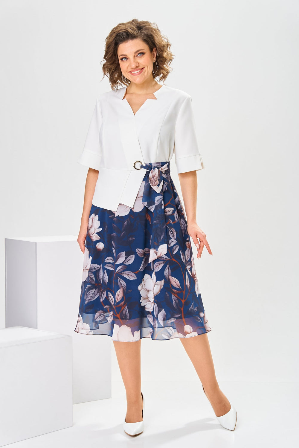 Marjorie | Jurk Dames Elegant Grote Maten