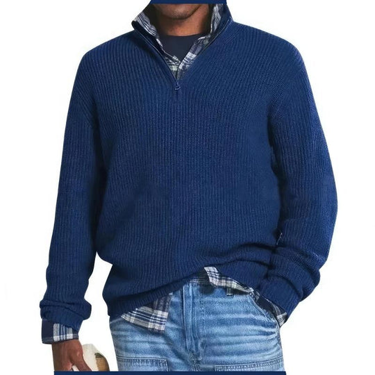 Heren Warme Trui Chic Elegant Tijdloos