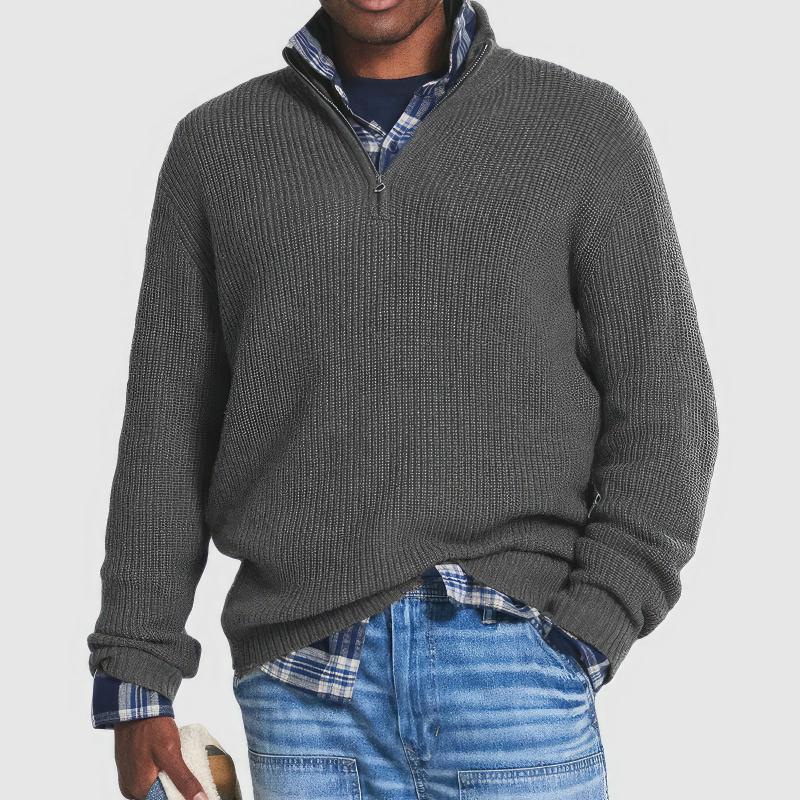 Heren Warme Trui Chic Elegant Tijdloos