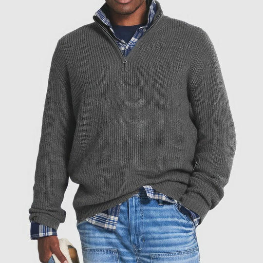 Heren Warme Trui Chic Elegant Tijdloos