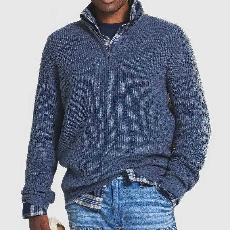 Heren Warme Trui Chic Elegant Tijdloos