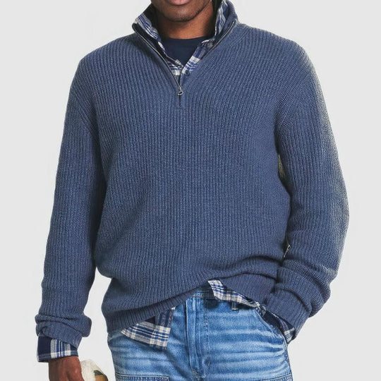 Heren Warme Trui Chic Elegant Tijdloos
