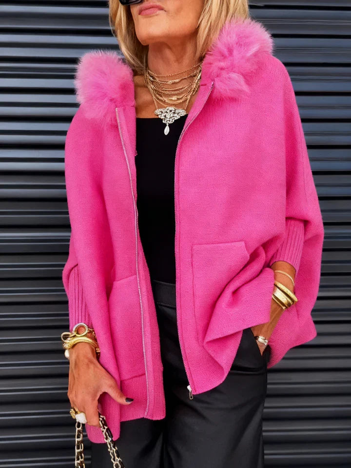 Caroline - Stijlvol Kort Teddy Vest