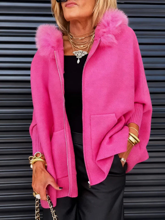 Caroline - Stijlvol Kort Teddy Vest