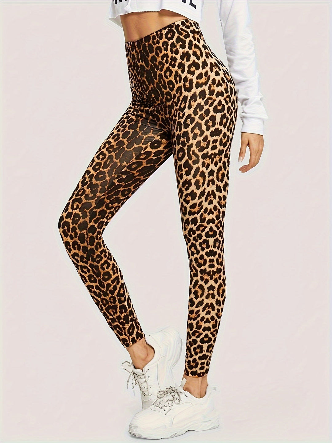 Lotte - Elegante Luipaardprint Leggings