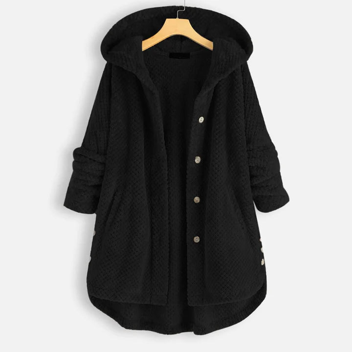 Anne - Elegante Fleece jas dames warm
