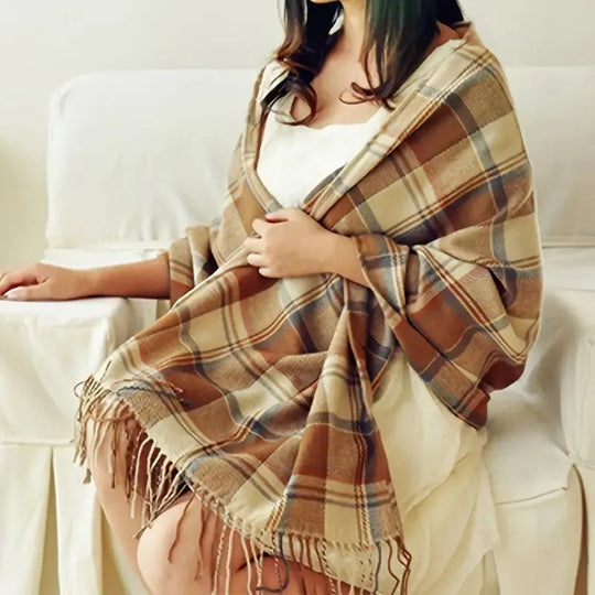 Laura | Elegante Zachte Kasjmier Sjaal