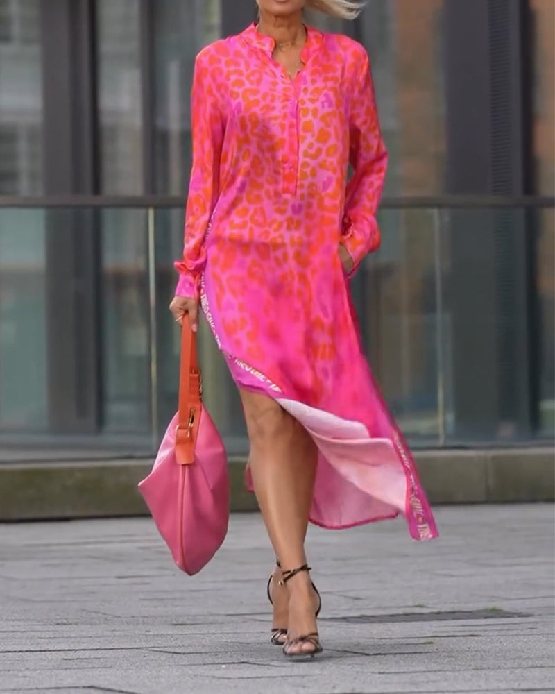 Blousejurk Dames Luchtig Met Print - Lisa