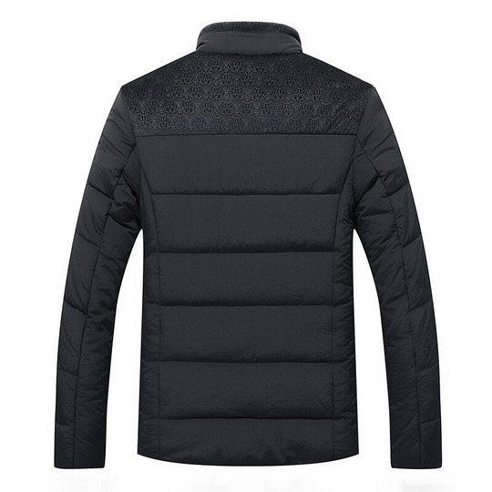 Paolo | Stijlvolle Warme Fleece Gevoerde Winterjas