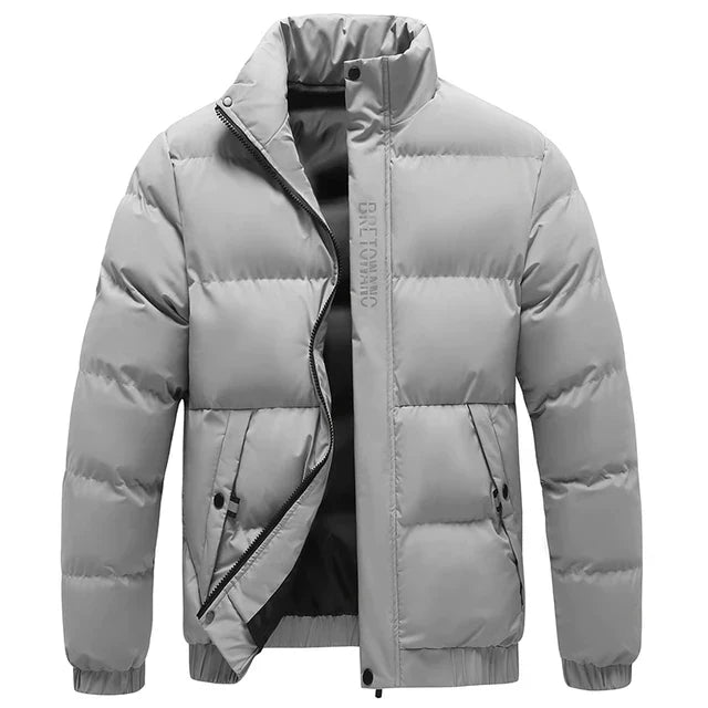 Antonio | Verfijnde Gewatteerde Korte Winterjas