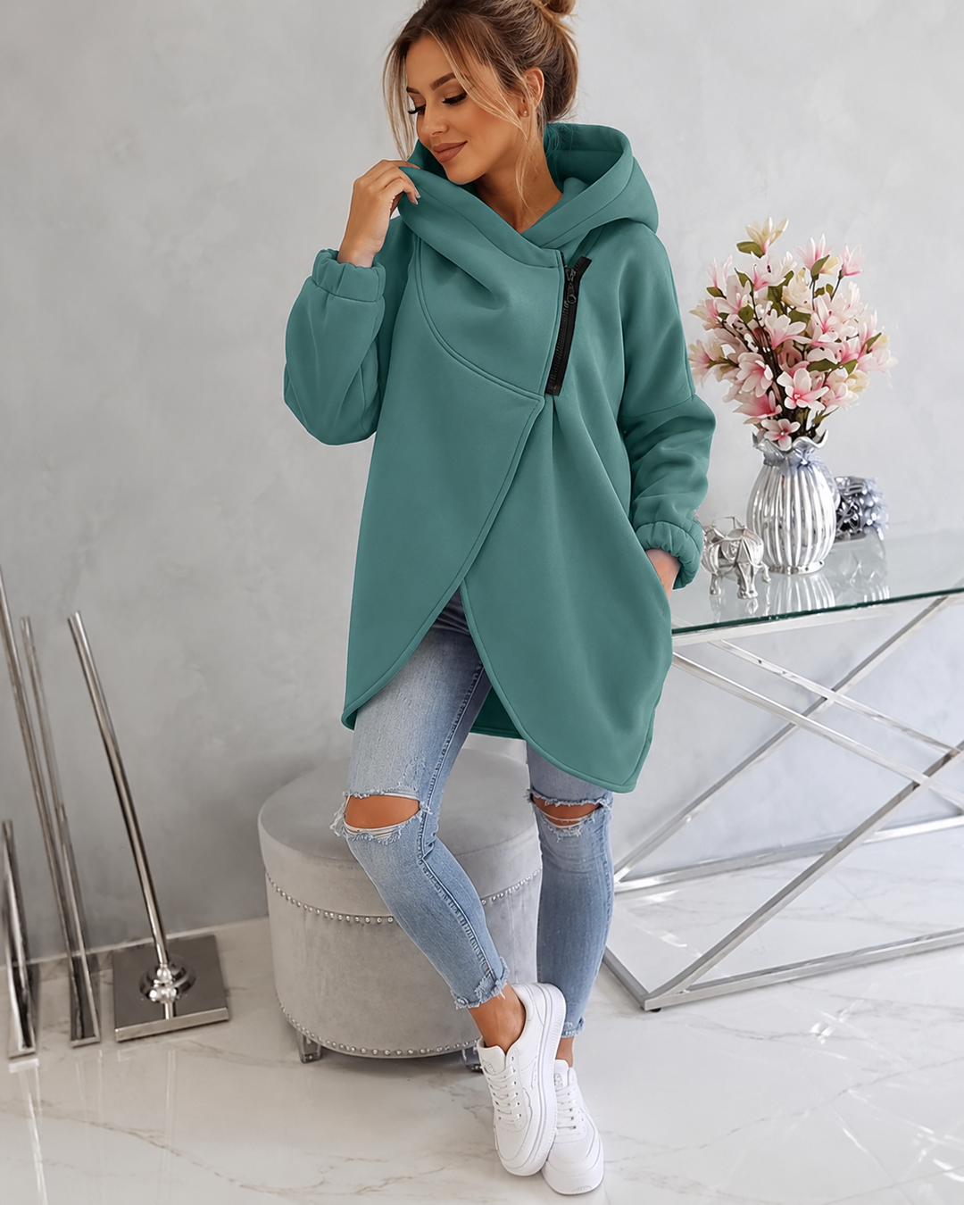 Rebecca | Comfortabel Fleece Oversized Vest