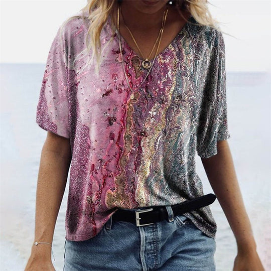 Sienna - Zomerse Dames T-shirt Dames