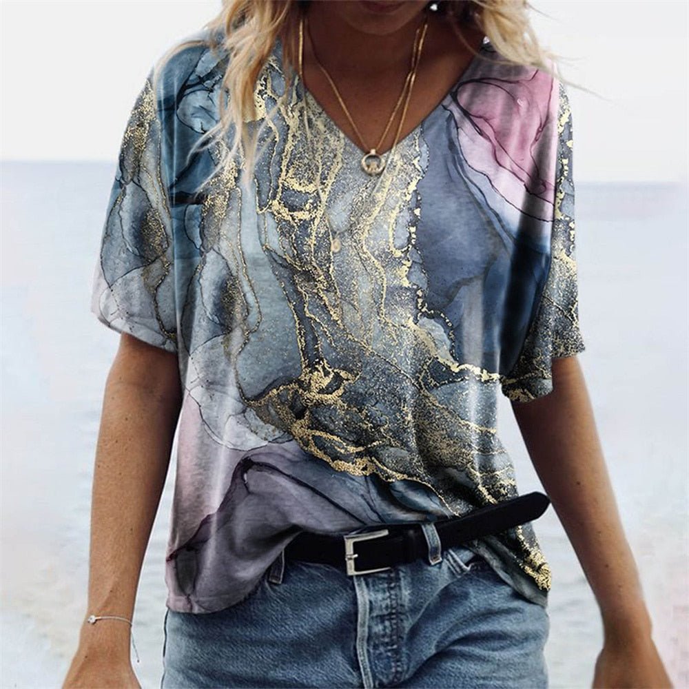 Sienna - Zomerse Dames T-shirt Dames