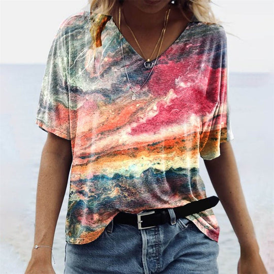 Sienna - Zomerse Dames T-shirt Dames