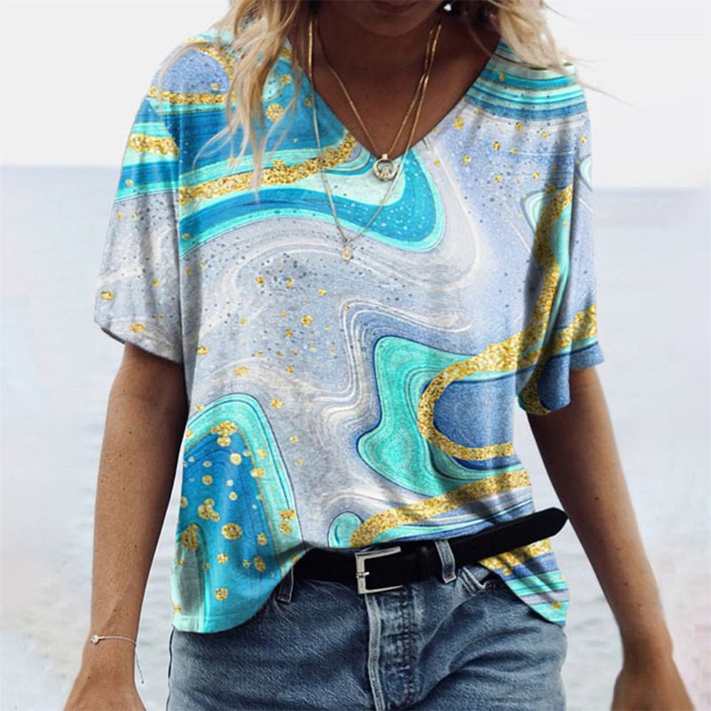 Sienna - Zomerse Dames T-shirt Dames