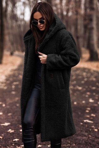 Michelle - Elegante Teddy Mantel Winterjas