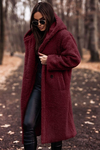 Michelle - Elegante Teddy Mantel Winterjas