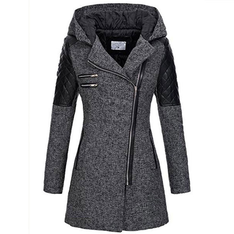 Wendy - Stijlvolle Getailleerde Capuchon Winterjas