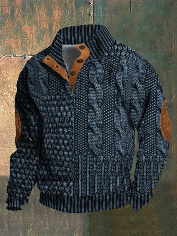 Jack - Trui Warm Patroon Heren