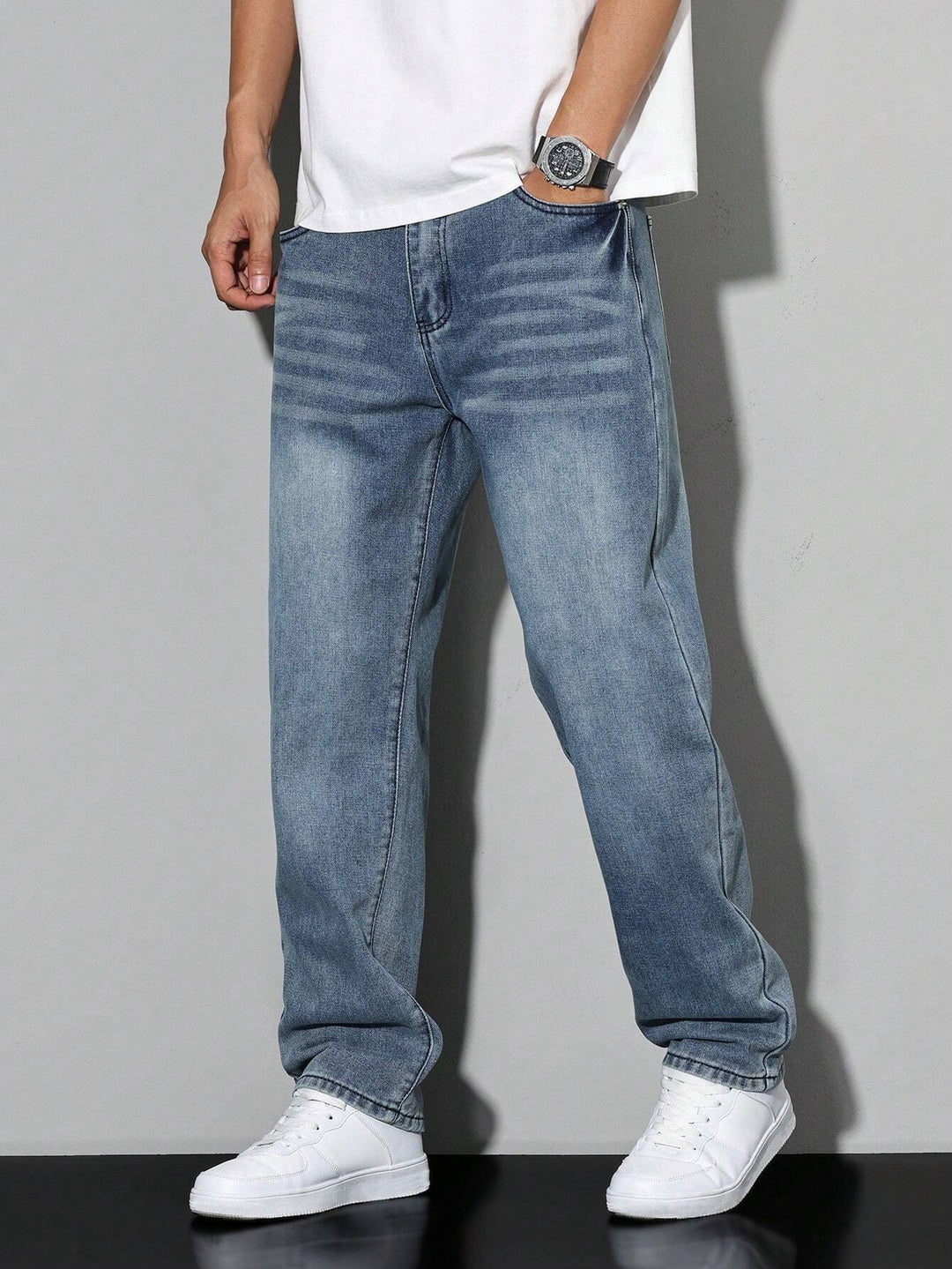 Cristiano | Casual Wijde Straight Jeans