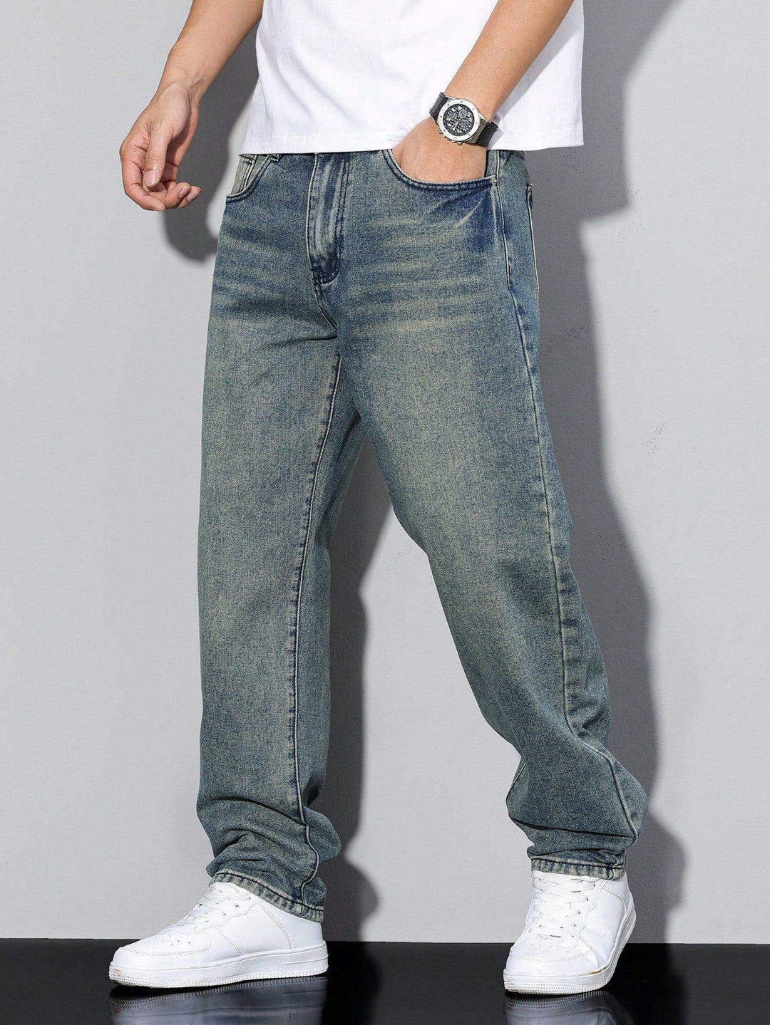 Cristiano | Casual Wijde Straight Jeans