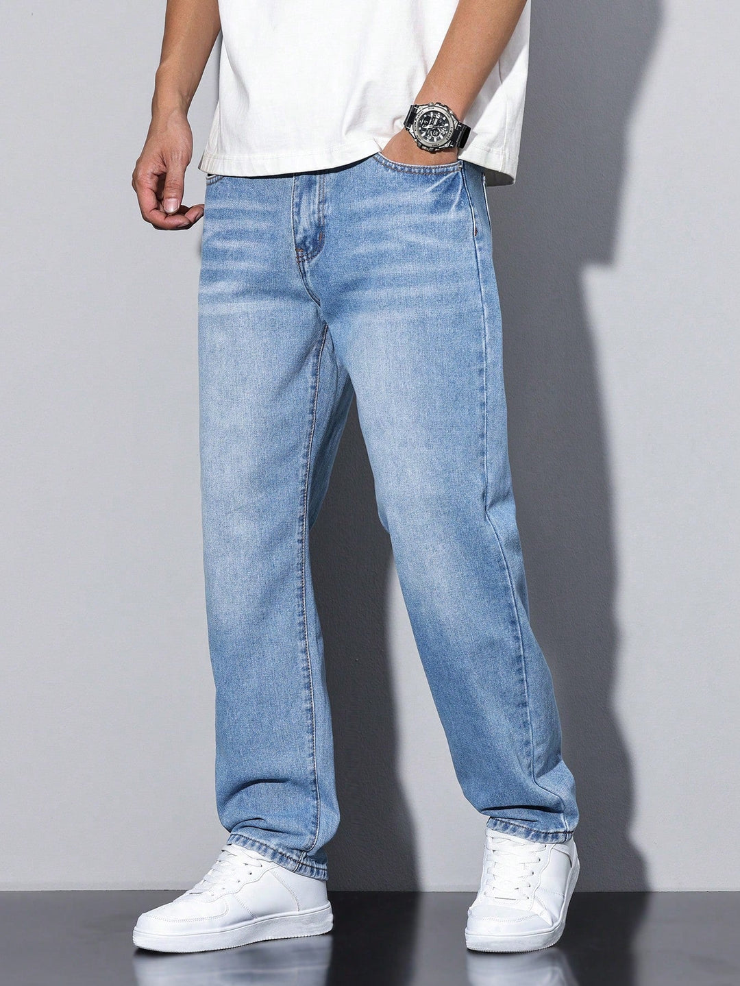 Cristiano | Casual Wijde Straight Jeans