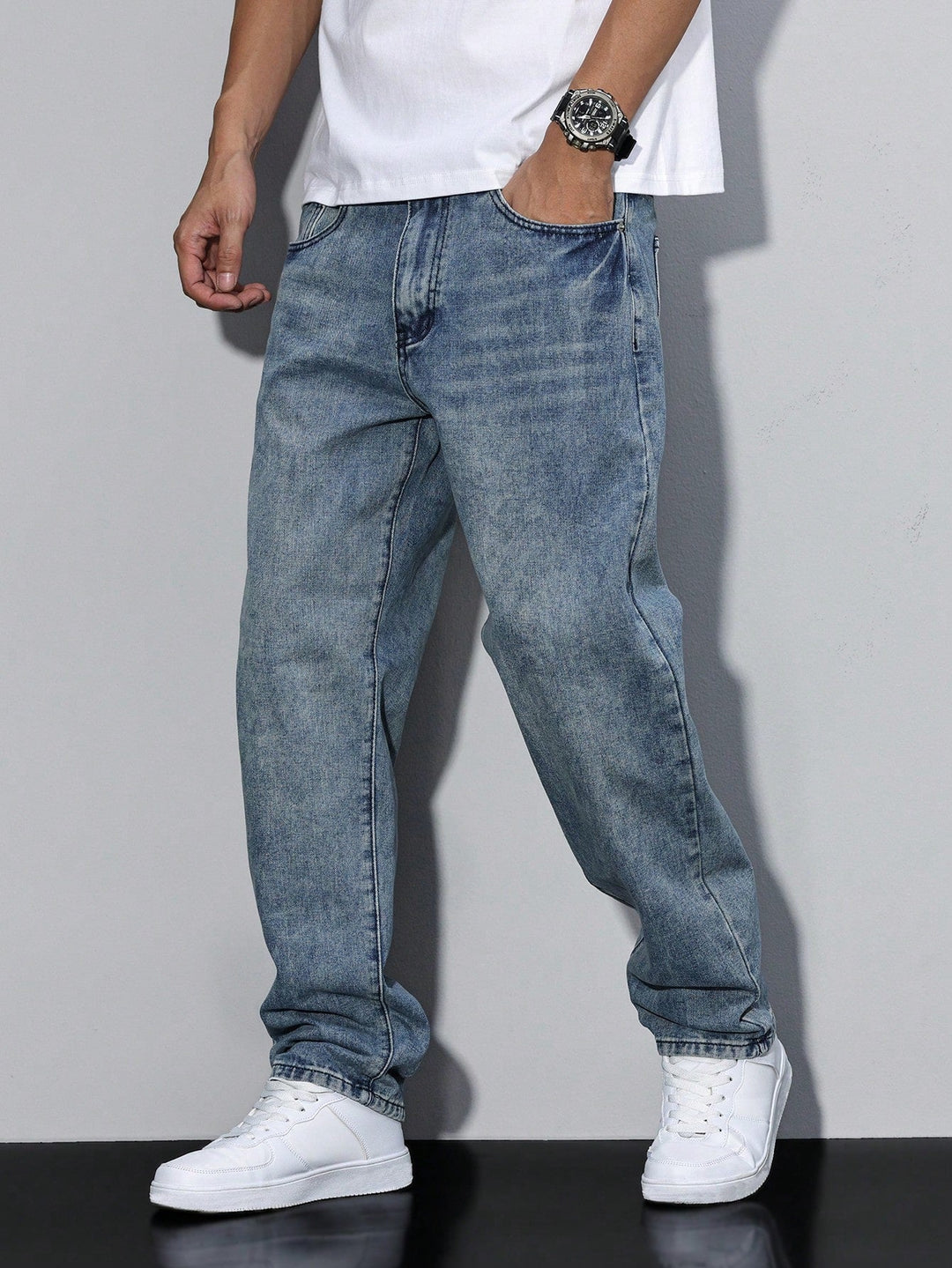 Cristiano | Casual Wijde Straight Jeans