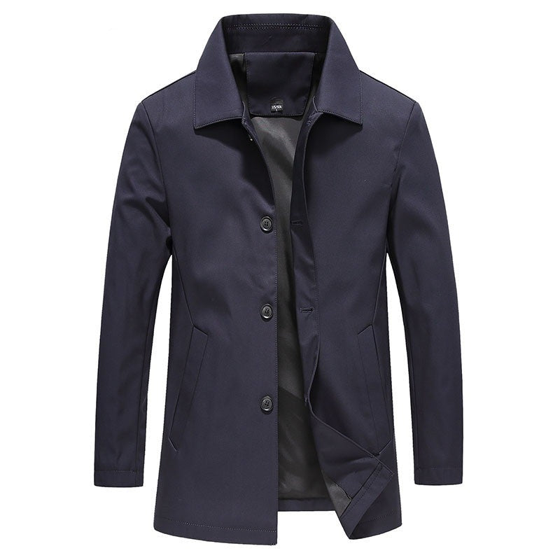 Leonardo | Klassieke Warme Lange Fleece Jas