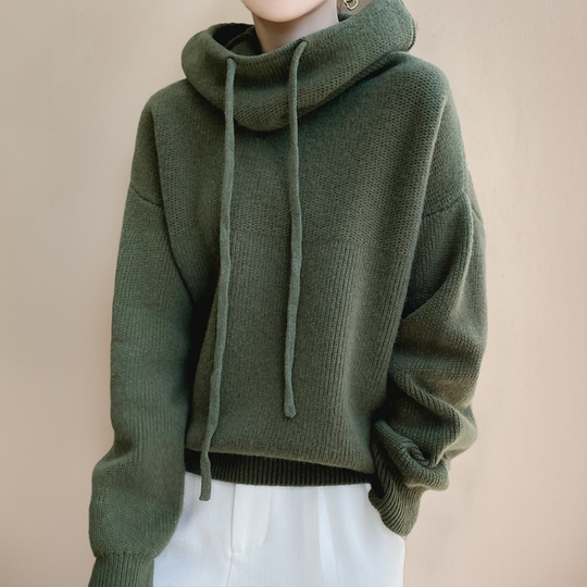 Sandra - Elegante Oversized Warme Grofgebreide Coltrui