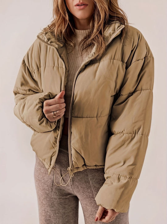 Diane - Elegante Oversized Gewatteerde Jas