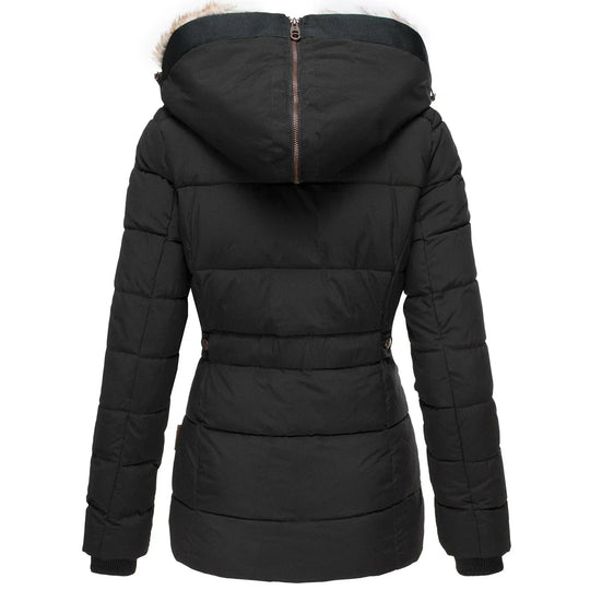 Laura - Stijlvolle Gevoerde Parka Winterjas