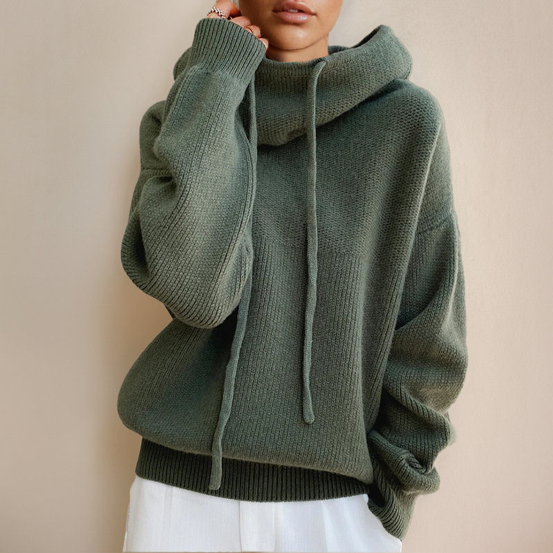 Sandra - Elegante Oversized Warme Grofgebreide Coltrui