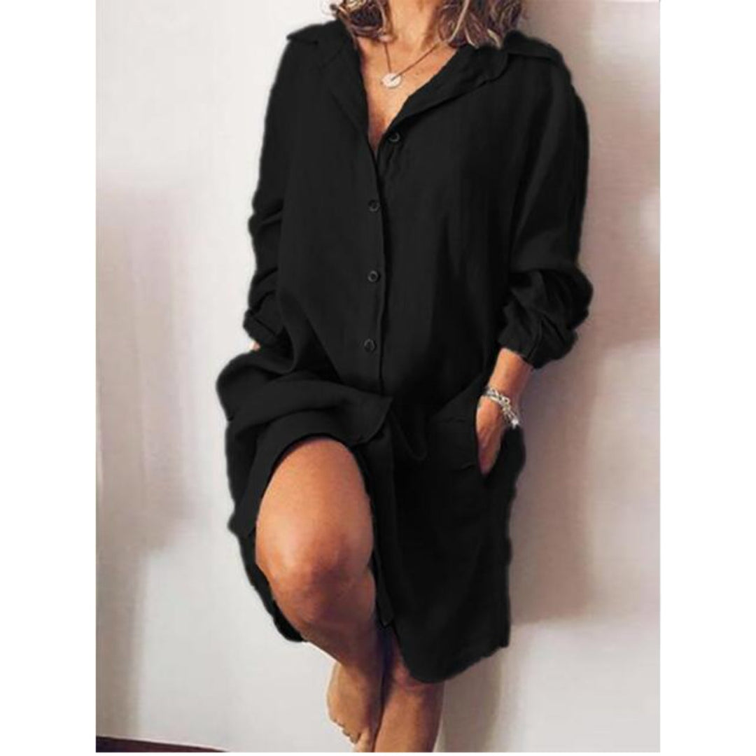 Violaine - Lange Blouse Met Chique Valling
