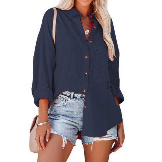 Miralune - Luchtige Zomerblouse Voor Dames Met Stijlvolle Snit