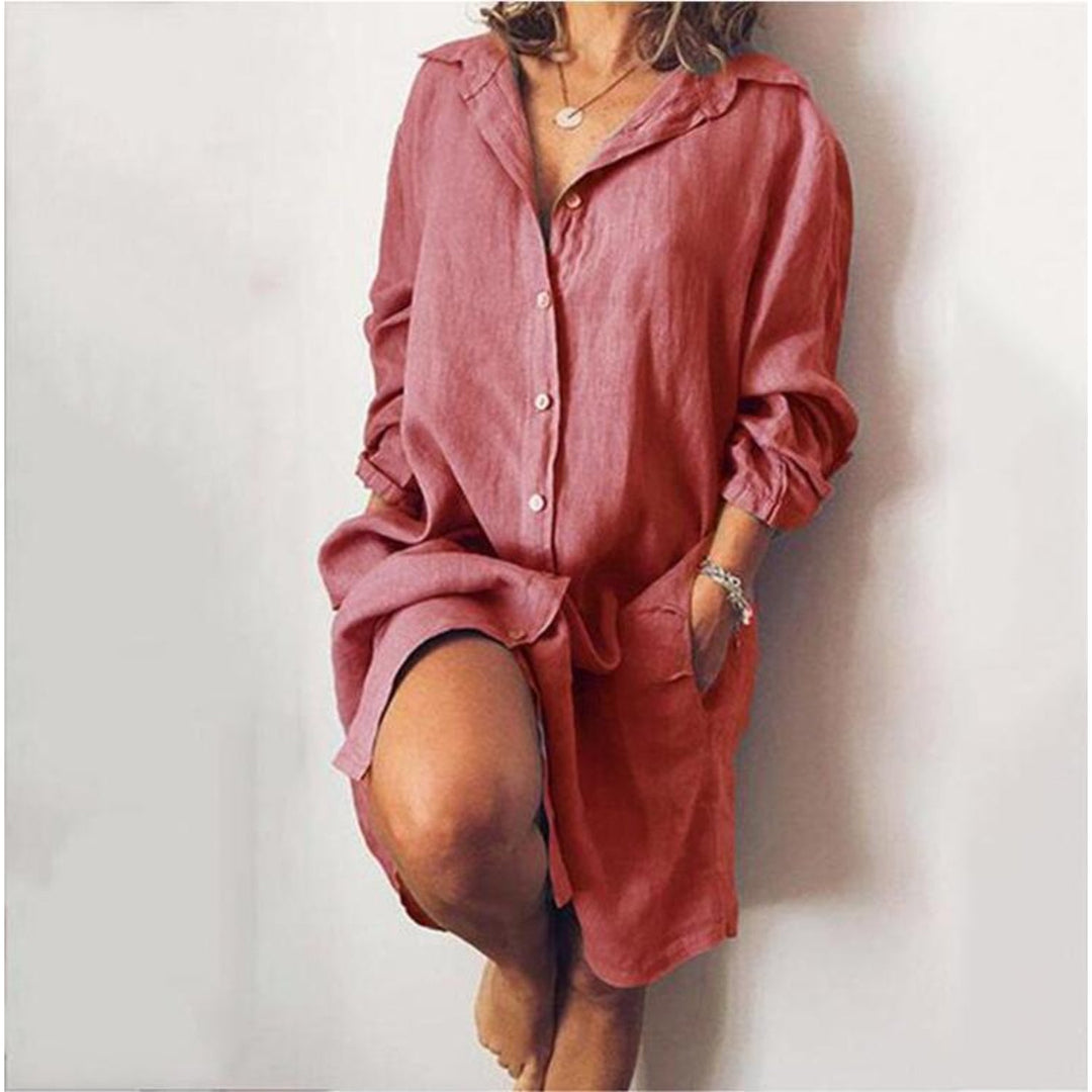 Violaine - Lange Blouse Met Chique Valling