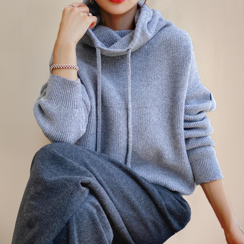 Sandra - Elegante Oversized Warme Grofgebreide Coltrui
